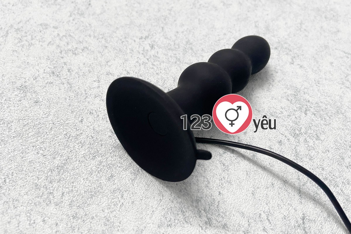 Đồ chơi kích hậu 3 nấc đế đính tường silicon mềm rung mạnh Đồ chơi kích hậu 3 nấc đế đính tường silicon mềm rung mạnh