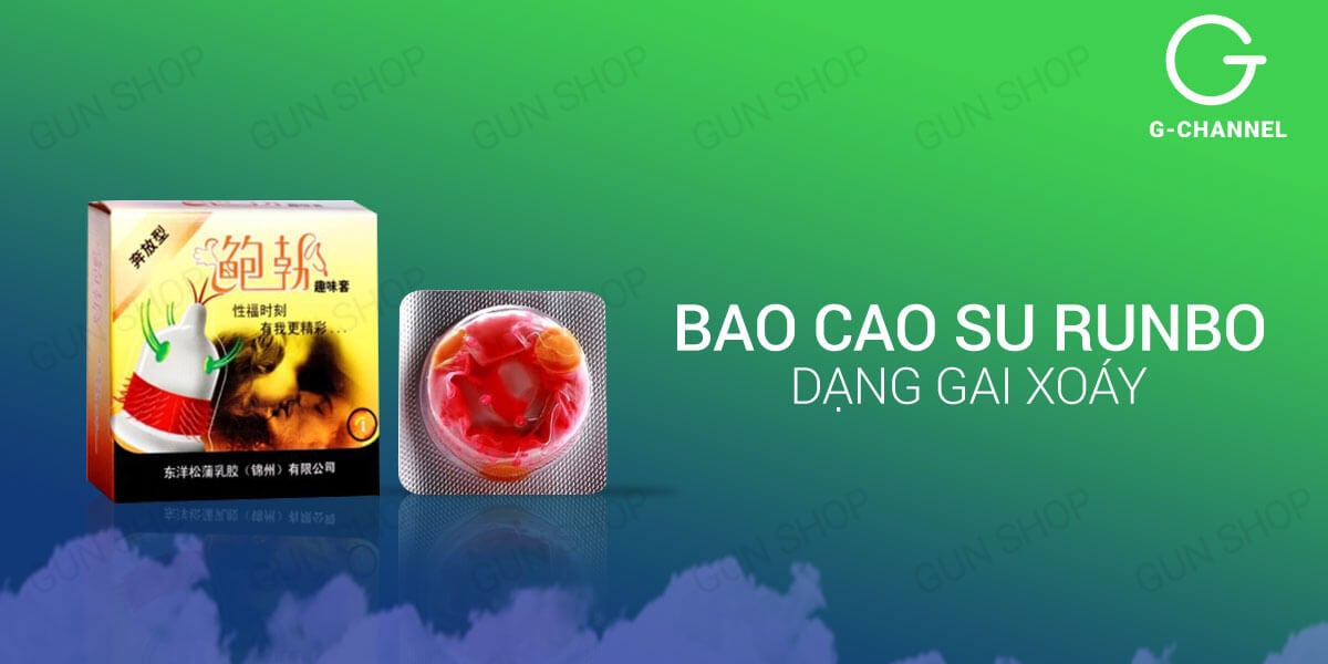 Bỏ sỉ Bộ 3 hộp bao cao su Runbo - Gân gai lớn - Hộp 1 cái hàng mới về Bỏ sỉ Bộ 3 hộp bao cao su Runbo - Gân gai lớn - Hộp 1 cái hàng mới về