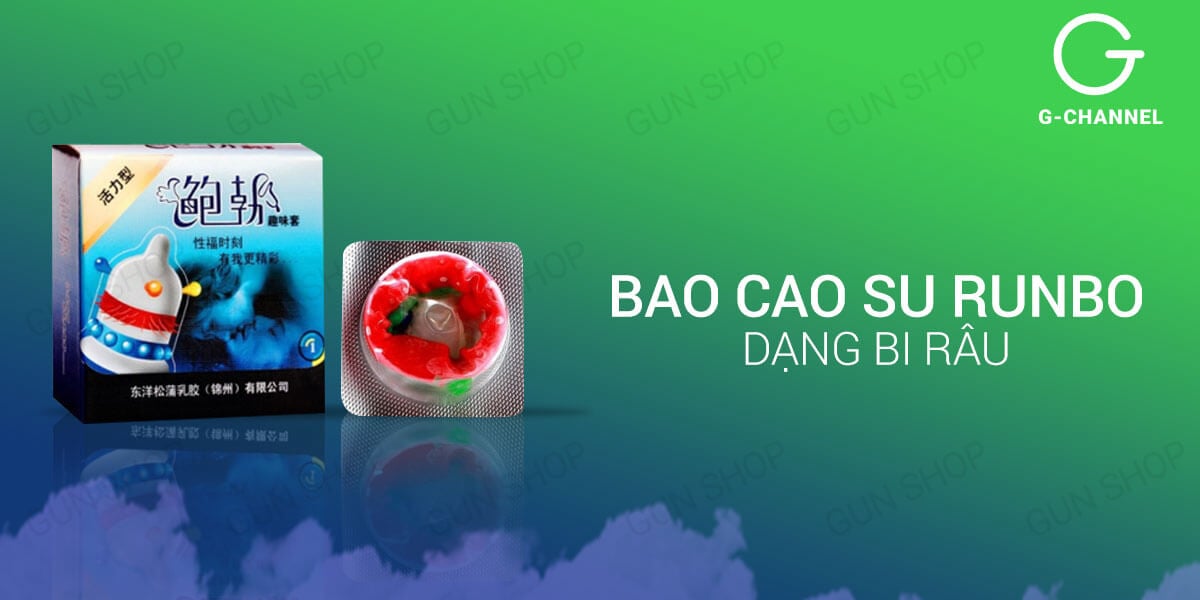 Bỏ sỉ Bộ 3 hộp bao cao su Runbo - Gân gai lớn - Hộp 1 cái hàng mới về Bỏ sỉ Bộ 3 hộp bao cao su Runbo - Gân gai lớn - Hộp 1 cái hàng mới về