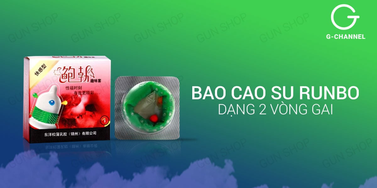 Bỏ sỉ Bộ 3 hộp bao cao su Runbo - Gân gai lớn - Hộp 1 cái hàng mới về Bỏ sỉ Bộ 3 hộp bao cao su Runbo - Gân gai lớn - Hộp 1 cái hàng mới về