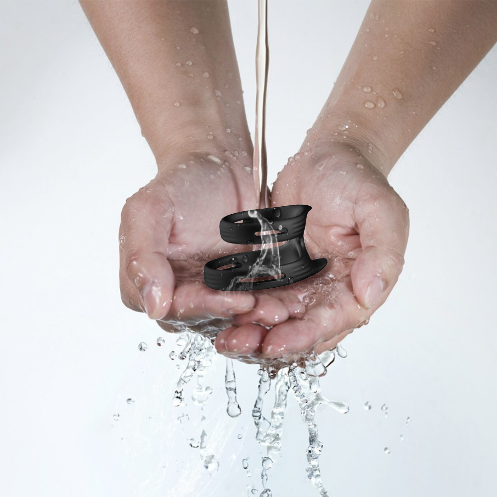 Vòng đôi silicon Cock Ring Stay Hard Mỹ Chống xuất tinh sớm Vòng đôi silicon Cock Ring Stay Hard Mỹ Chống xuất tinh sớm