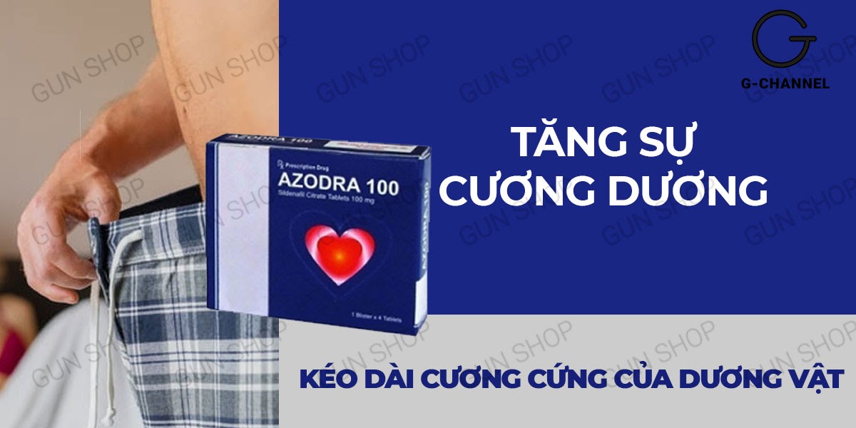 Bán Azodra 50mg viên uống hỗ trợ cương dương kéo dài thời gian tăng cường sinh lý - Hộp 4 viên mới nhất Bán Azodra 50mg viên uống hỗ trợ cương dương kéo dài thời gian tăng cường sinh lý - Hộp 4 viên mới nhất