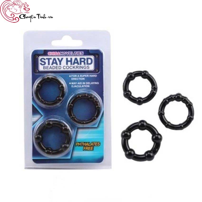 Địa chỉ bán Vòng đeo bi chống xuất tinh sớm Stay Hard bộ 3 vòng kéo dài thời gian xts hàng mới về Địa chỉ bán Vòng đeo bi chống xuất tinh sớm Stay Hard bộ 3 vòng kéo dài thời gian xts hàng mới về